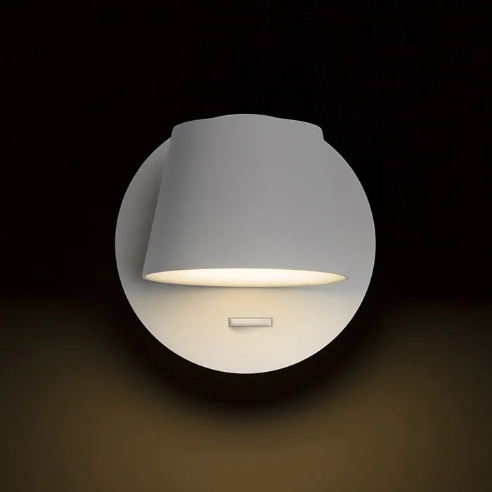 RENDL AMADEUS I fali lámpa fehér 230V LED 6W 3000K