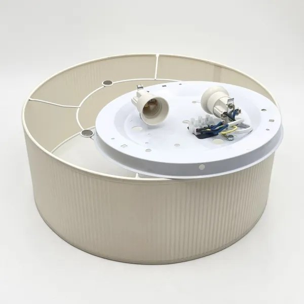 Brilagi - SIRIJA MODERN mennyezeti lámpatest 2xE27/60W/230V, átmérő 35 cm, krémszínű