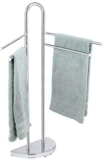 WENKO 16610100 - COSENZA törölközőtartó állvány 33 x 93,5 cm, fényes króm