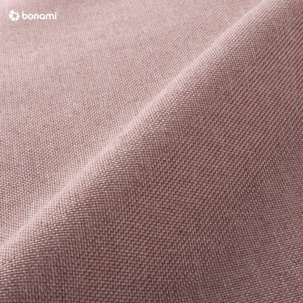 Rózsaszín kárpitozott egyszemélyes ágy ágyrács nélkül 120x200 cm Lena – Meise Möbel