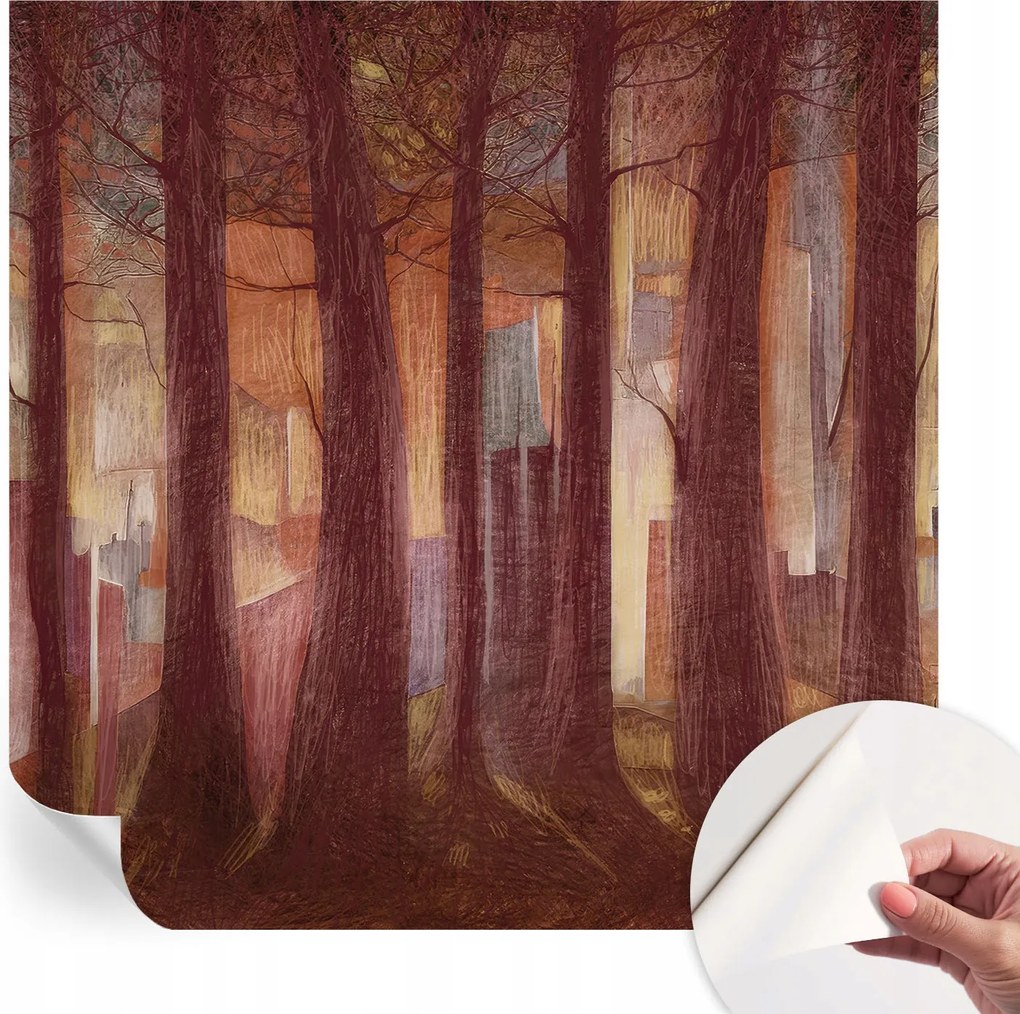 Modern öntapadós fali fotótapéta Rejtélyes tájkép 250x250 cm