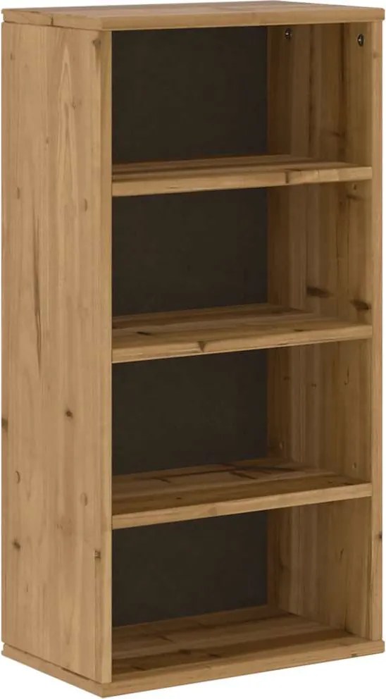 vidaXL oldalsó szekrény ODDA 40x24x79 cm tömörfa fenyőfa