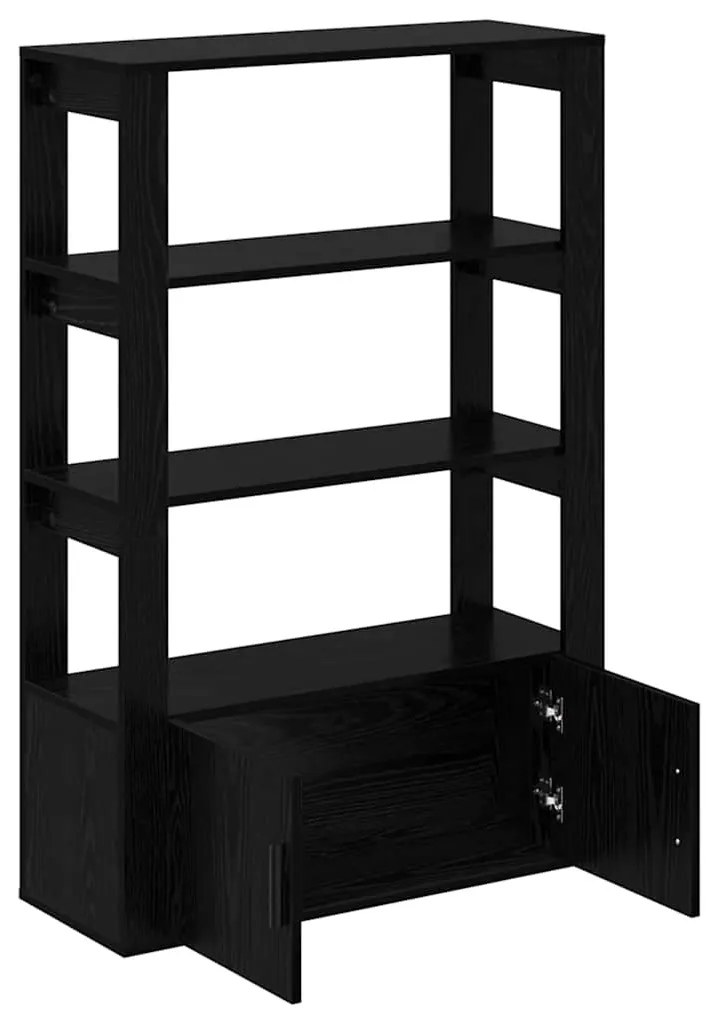 Széf Musta tammi 30 x 80 x 119.5 cm Faanyag