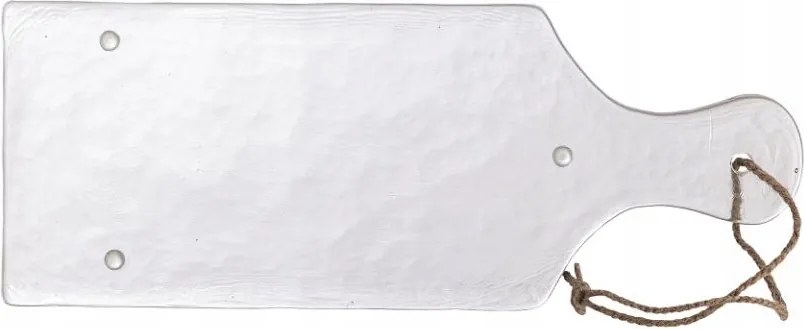 Bloomingville Johni Üveg Tálaló Deszka 38,5 cm Átlátszó