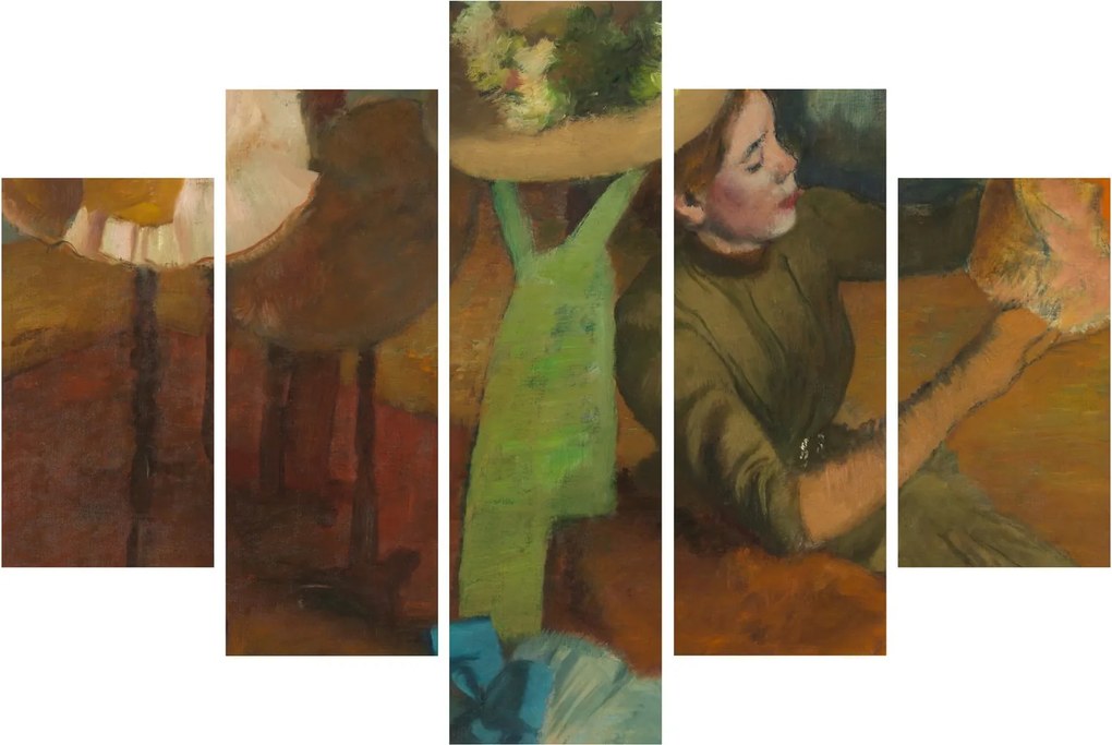 Kép - Edgar Degas, The Millinery Shop, reprodukciók (150x105 cm)