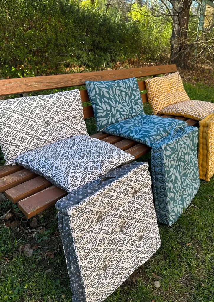 BOEL türkiz ülőpárna - többféle méretben Méret: 40 x 40 cm