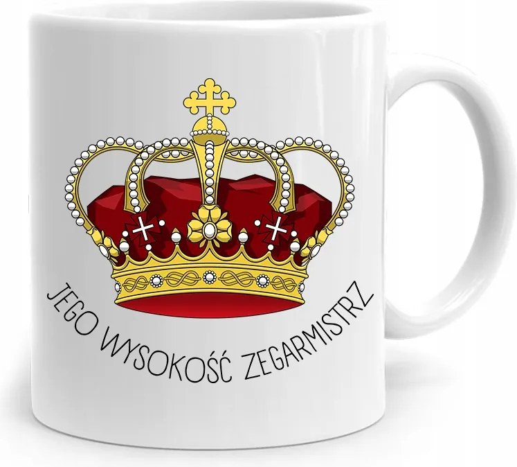 Őfelsége Óramester Ajándék Bögre fényképes nyomtatással