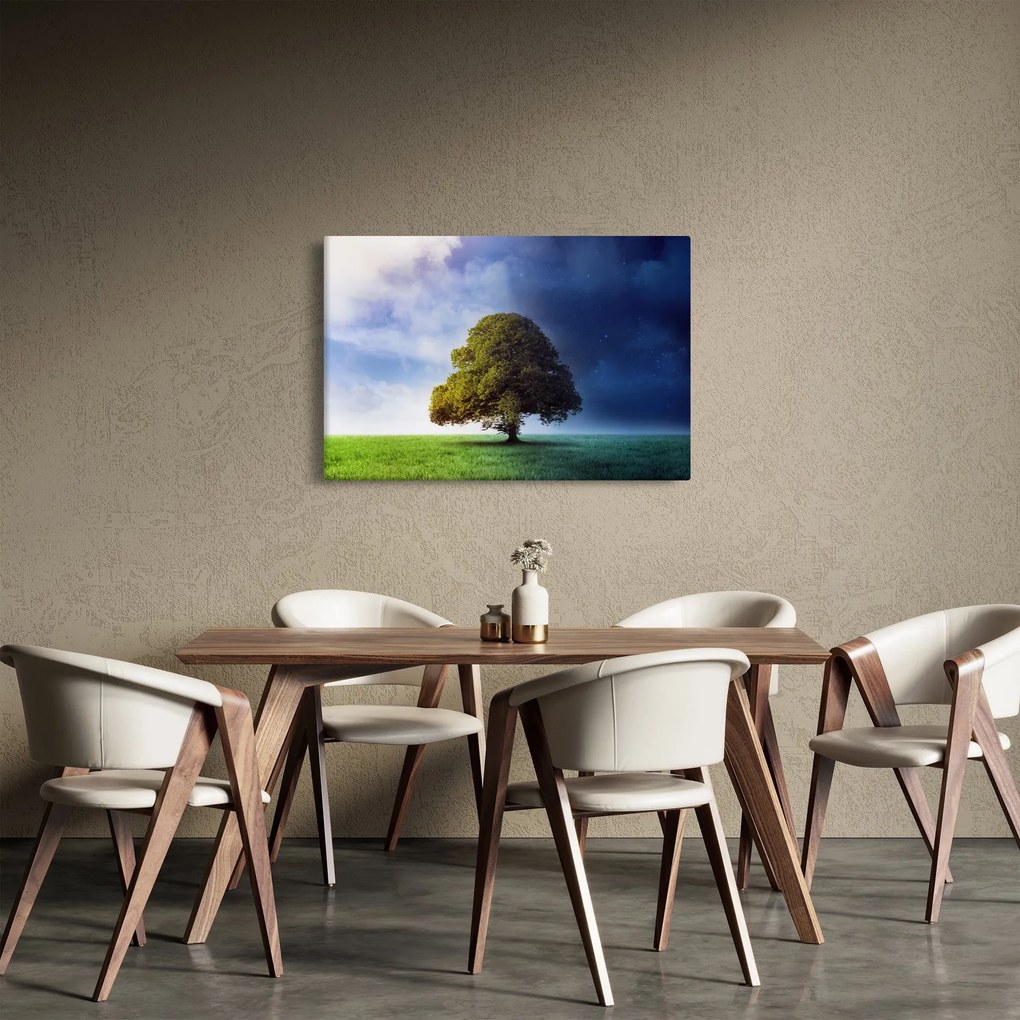 Kép - Éjjel - nappal (90x60 cm)