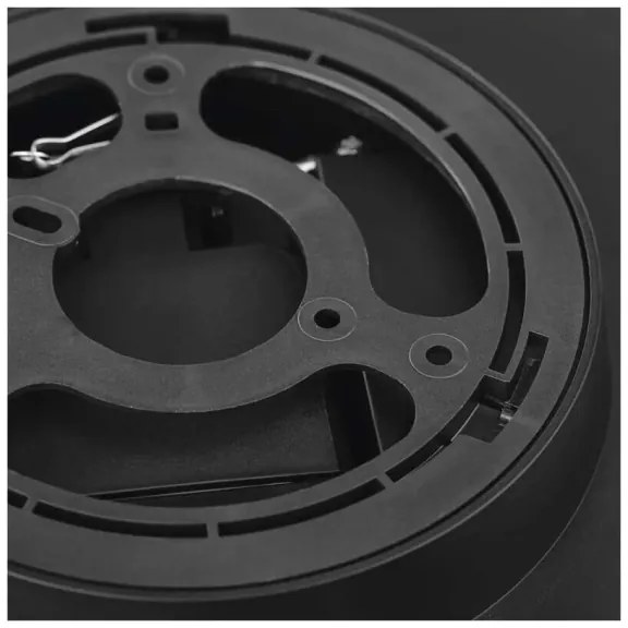 LED Fürdőszobai mennyezeti lámpa LED/18W/230V 3000/4000/5700K IP55 fekete