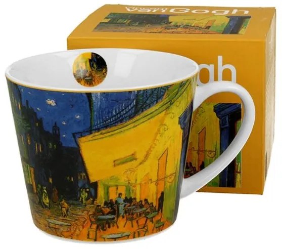Van Gogh Kávéház éjjel porcelán bögre - 600 ml nagyméretű