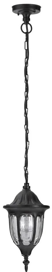 Rabalux 8344 - Kültéri csillár MILANO 1xE27/60W/230V
