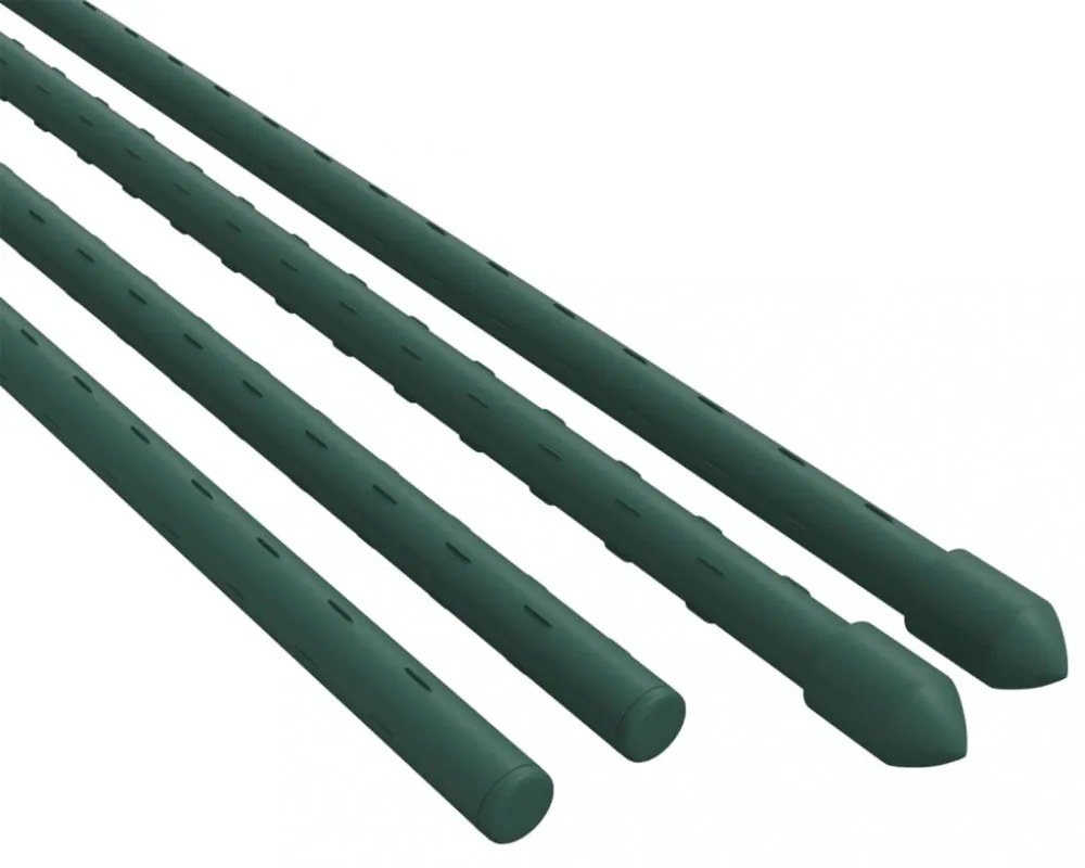 30 db zöld acél kerti növénykaró 150 cm