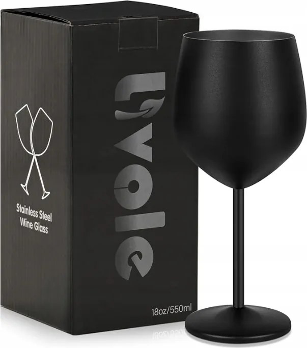 Livole Rozsdamentes Acél Koktélos Pohár