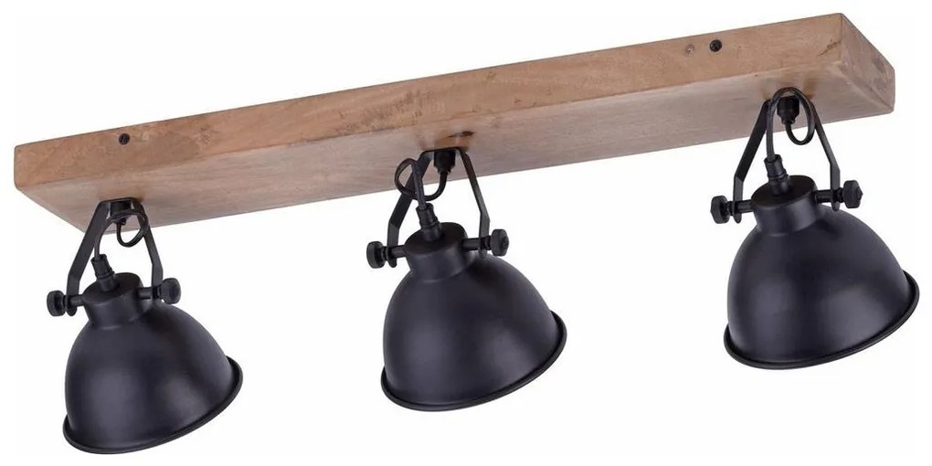 Leuchten Direkt 11983-18 - Spotlámpa SAMIA 3xE14/40W/230V fekete