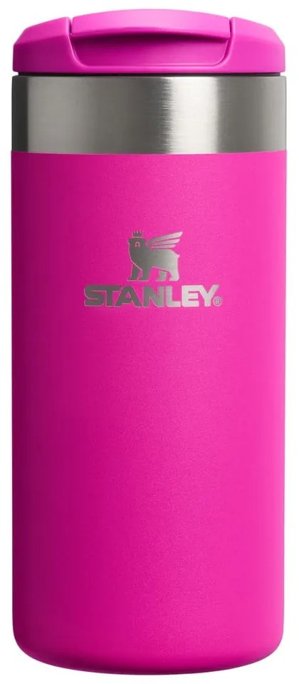 Rózsaszín rozsdamentes acél termobögre 350 ml AeroLight™ Transit Mug Violet Blossom – Stanley