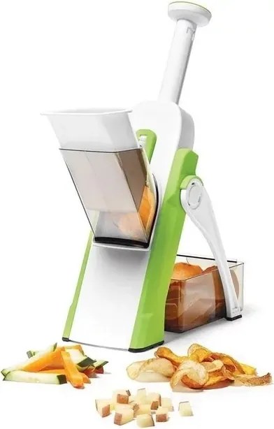 Zaparkorun Többfunkciós állítható zöldségszeletelő - fehér-zöld