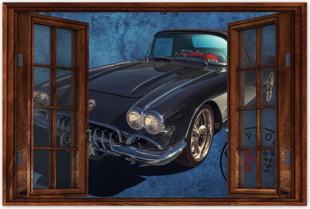 Poszterek 90x60 Chevrolet Corvette C1