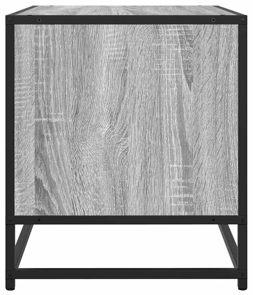 szürke sonoma színű szerelt fa TV-szekrény 270 x 40 x 46 cm