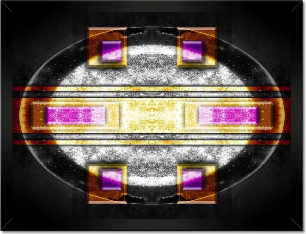 Poszterek keretben 40x30 Földöntúli puzzle