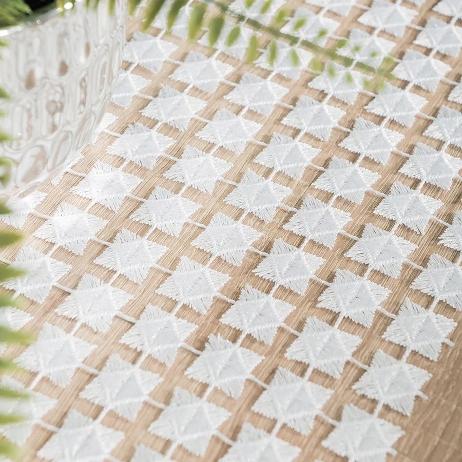 Mg Szövet Abrosz Gipsz Méteráru 280cm széles ekrü 61802 0,5mb