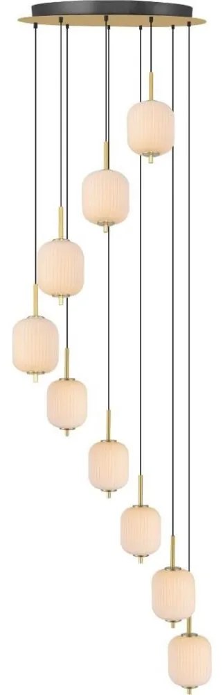 Zuma Line 003064-034749 - AKARI kábeles LED csillár LED/55W/230V átm. 63 cm arany