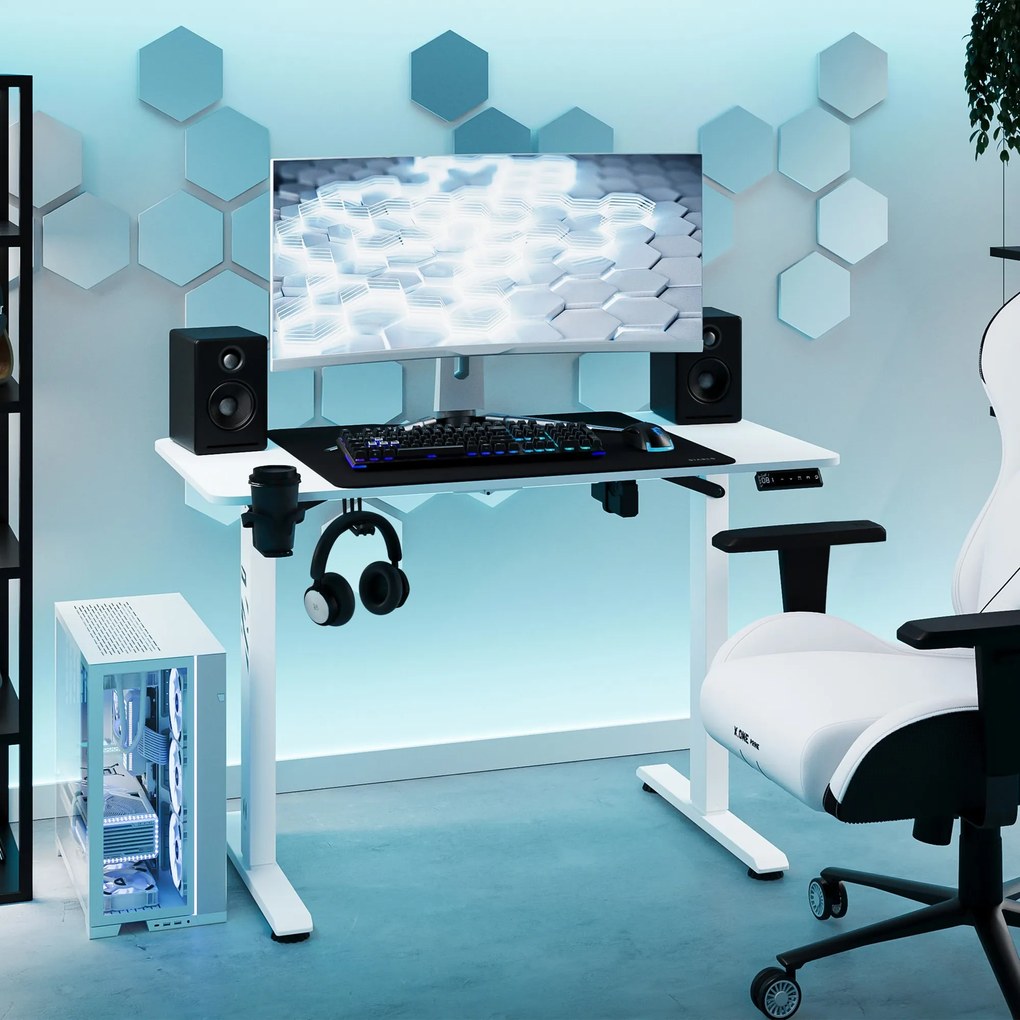 Diablo X-Tensio 1100 állítható magasságú íróasztal fehér