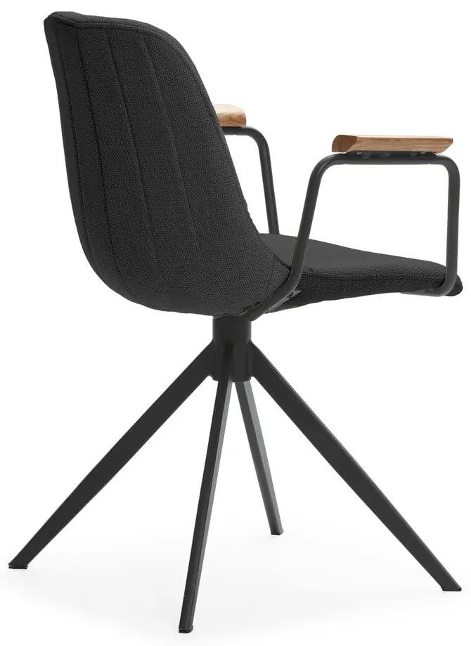 Fekete étkezőszék szett 2 db-os Tali – Marckeric