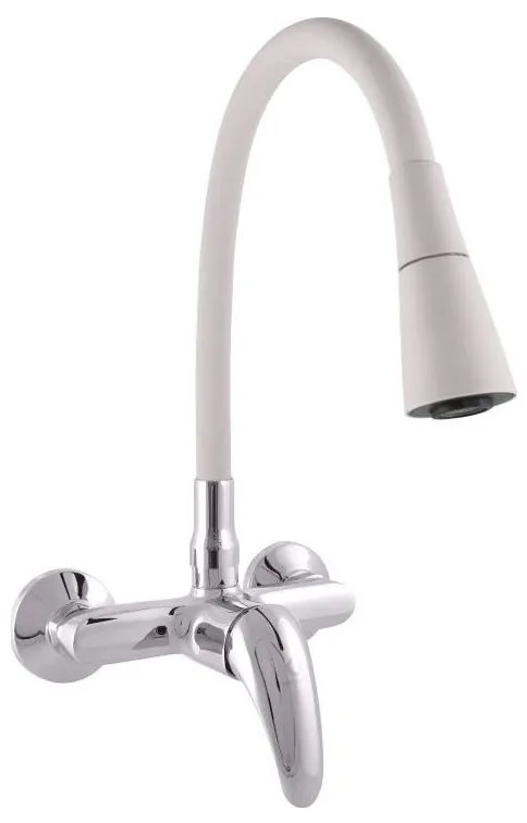 RAV Slezák SA002.5/13S - Mosogató csaptelep SAZAVA 32,3 cm szürke/fényes króm