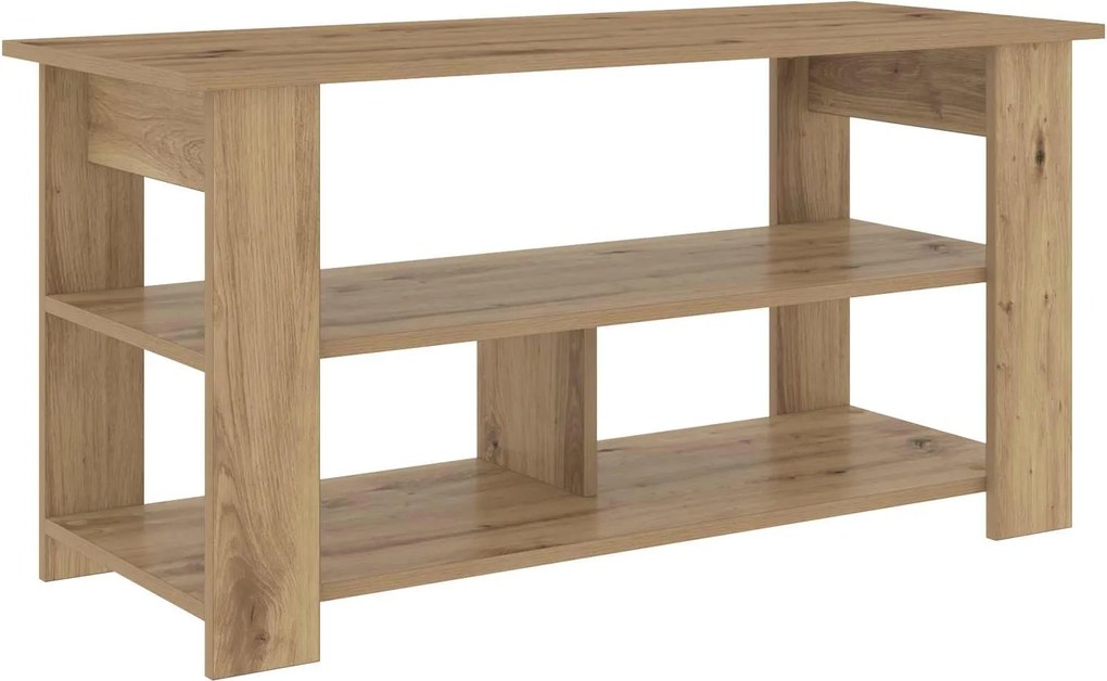 vidaXL TV állvány Artisan tölgy 100 x 40 x 50 cm