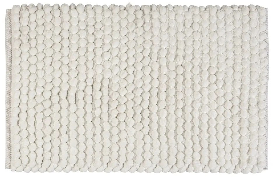 Fehér textil fürdőszobai kilépő 50x80 cm Solivo – Wenko