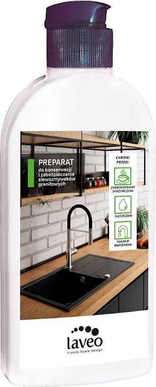 Laveo Laveo, gránit mosogató karbantartó termék, 250 ml, LAV-OKT_030T