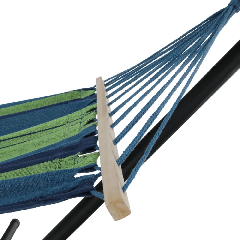 Függőágy, türkiz/kék/zöld, EVANA NEW -  Állvány nélkül