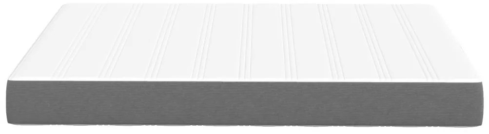 Zsebgazdas Matrac Világosszürke Közepes 160x200x20 cm Szövet
