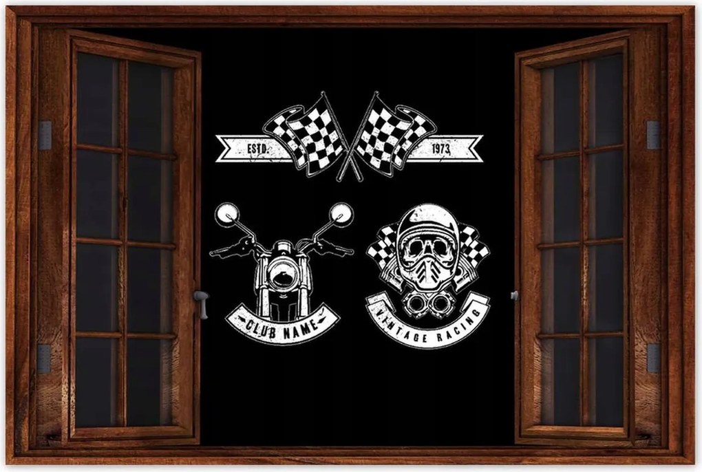 Poszterek 90x60 Motorkerékpáros hangulat