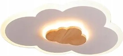 Mennyezeti felhő lámpa a szobába akcesoria otthonra White Wood lámpa