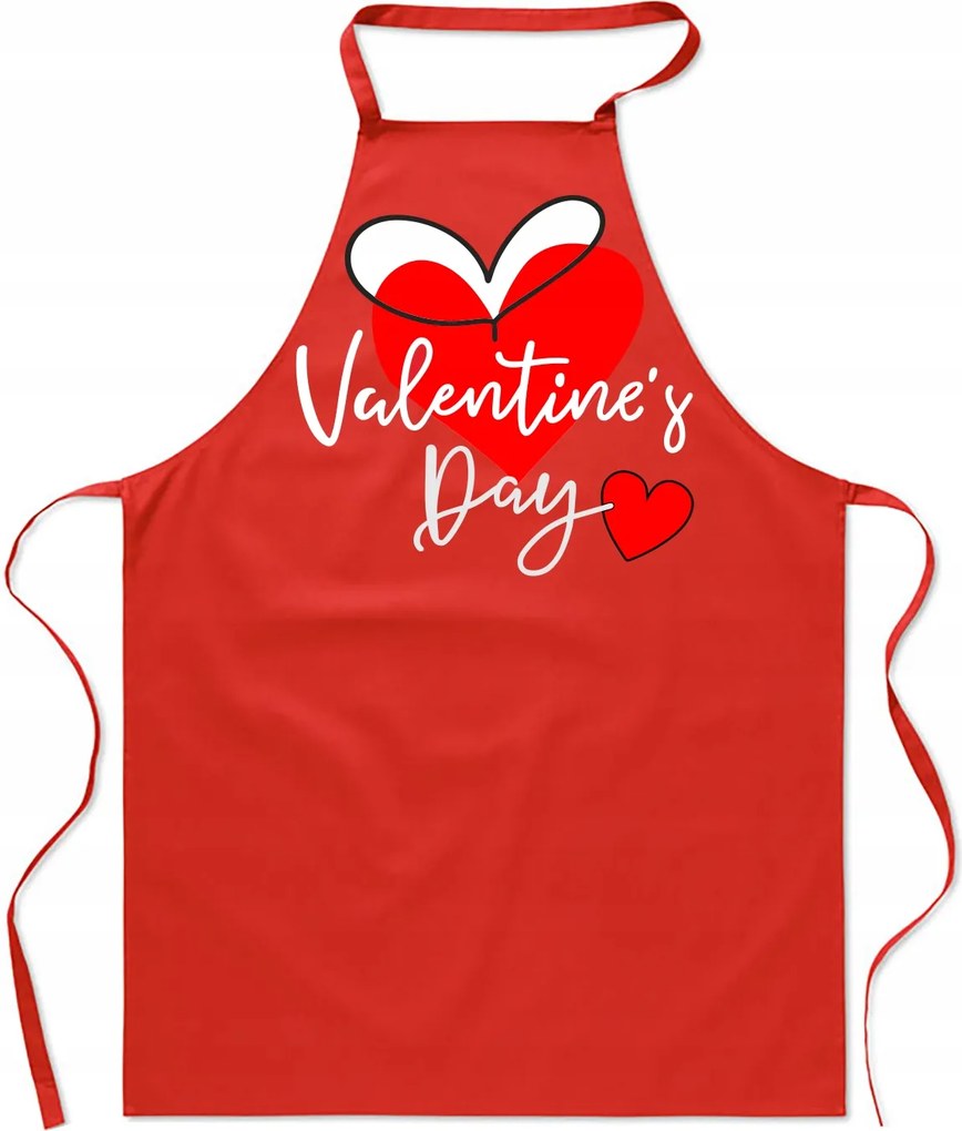 Konyhai Kötény Valentin-napi ajándék szív