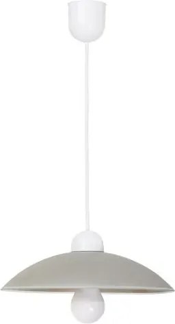 Rabalux beltéri függeszték e27 60w szürke cupola range