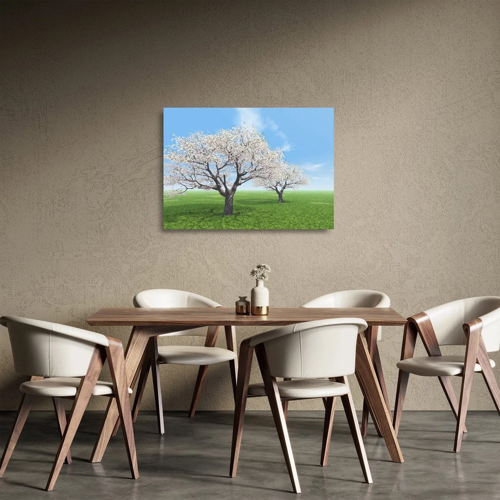 Fa képe (üvegen) (70x50 cm)