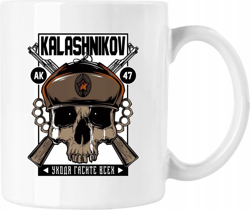 Bögre Ak Asg Airsoft Katona Fehér 330ml