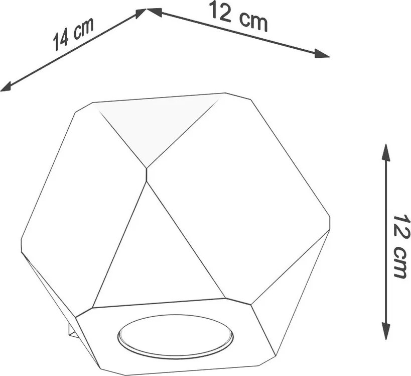 Natúr színű tömörfa fali lámpa Vige – Sollux