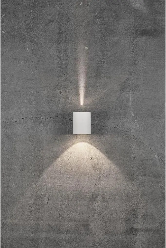 NORDLUX 49701001 CANTO Modern Kültéri Fali Lámpa Fehér LED IP44