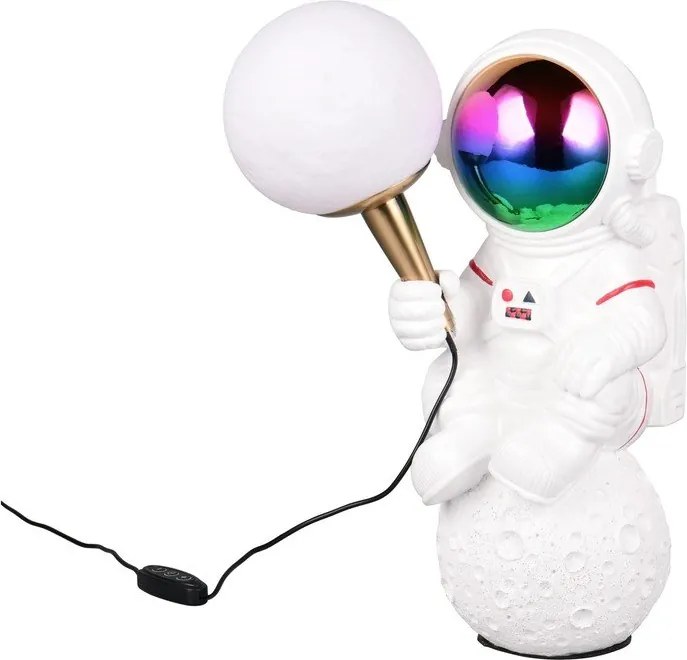 Fehér gyerek kislámpa Strong – Reality