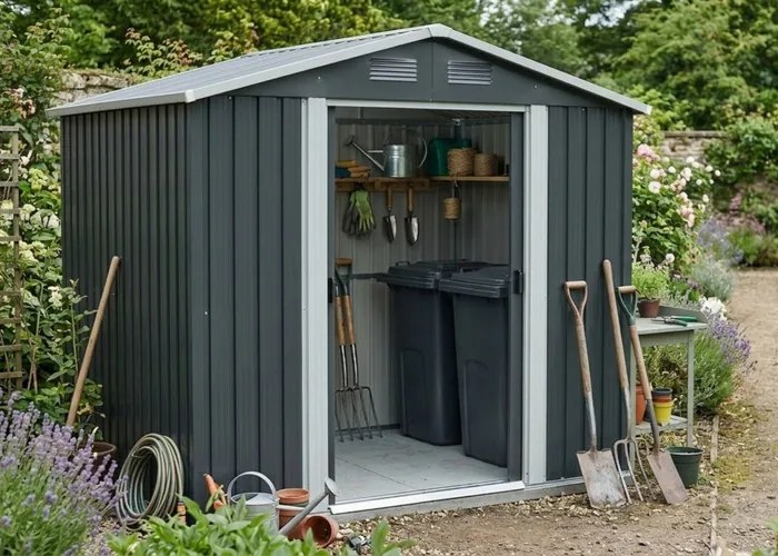 fém kerti ház LANITPLAST MAXTORE 86 ANTRACIT LG1846