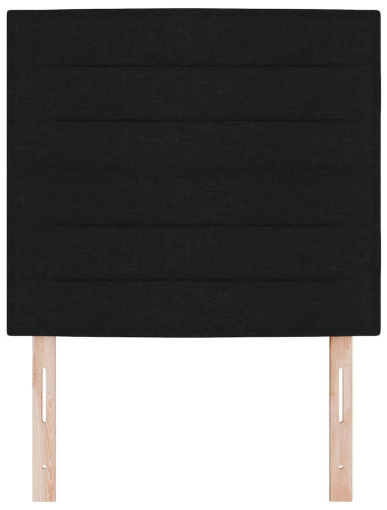 Fejtámla vonalak dizájn Fekete 80 cm Szövet