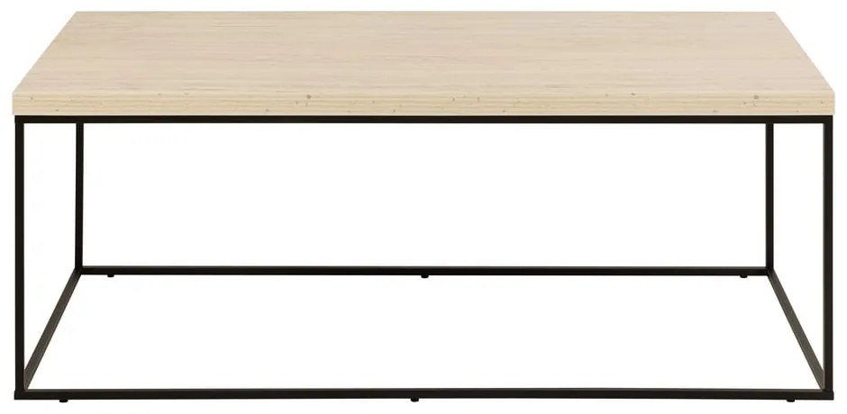 Bézs dohányzóasztal márvány dekoros asztallappal 55x110 cm Barossa – Actona