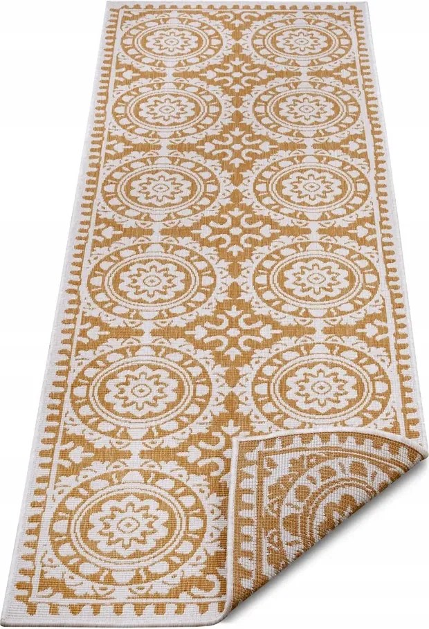 Járda 80x350cm, kétoldalas,zsinóros lapos szövésű folyosó-előszoba