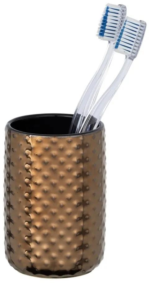 Copper rézszínű kerámia fogkefetartó pohár - Wenko