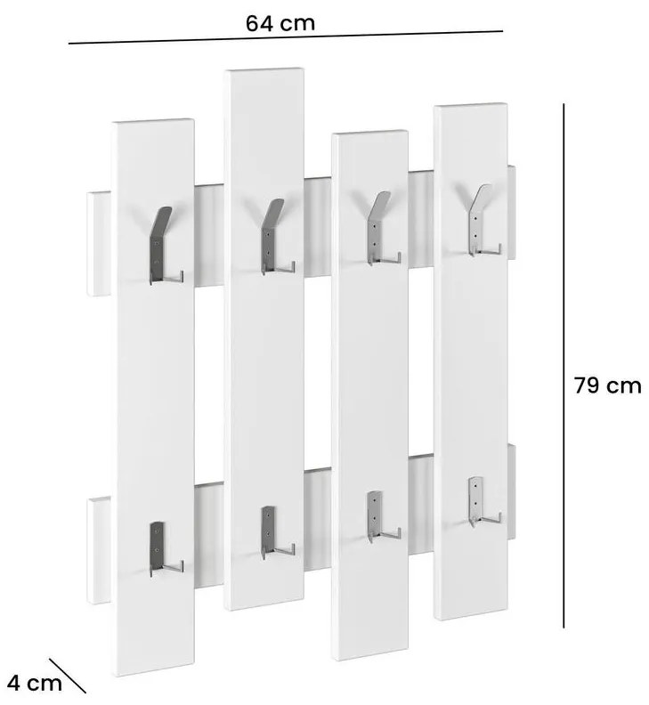 Fali fogas Wave - White