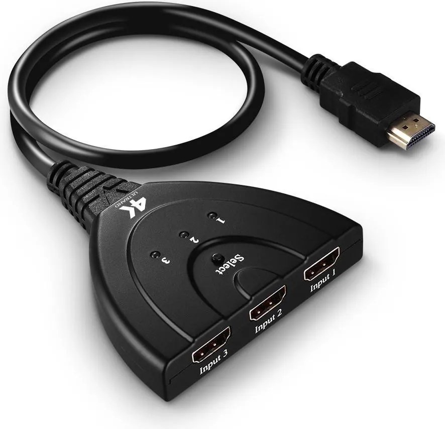 NewLine HDMI 3 portos elosztó RAM-MD347