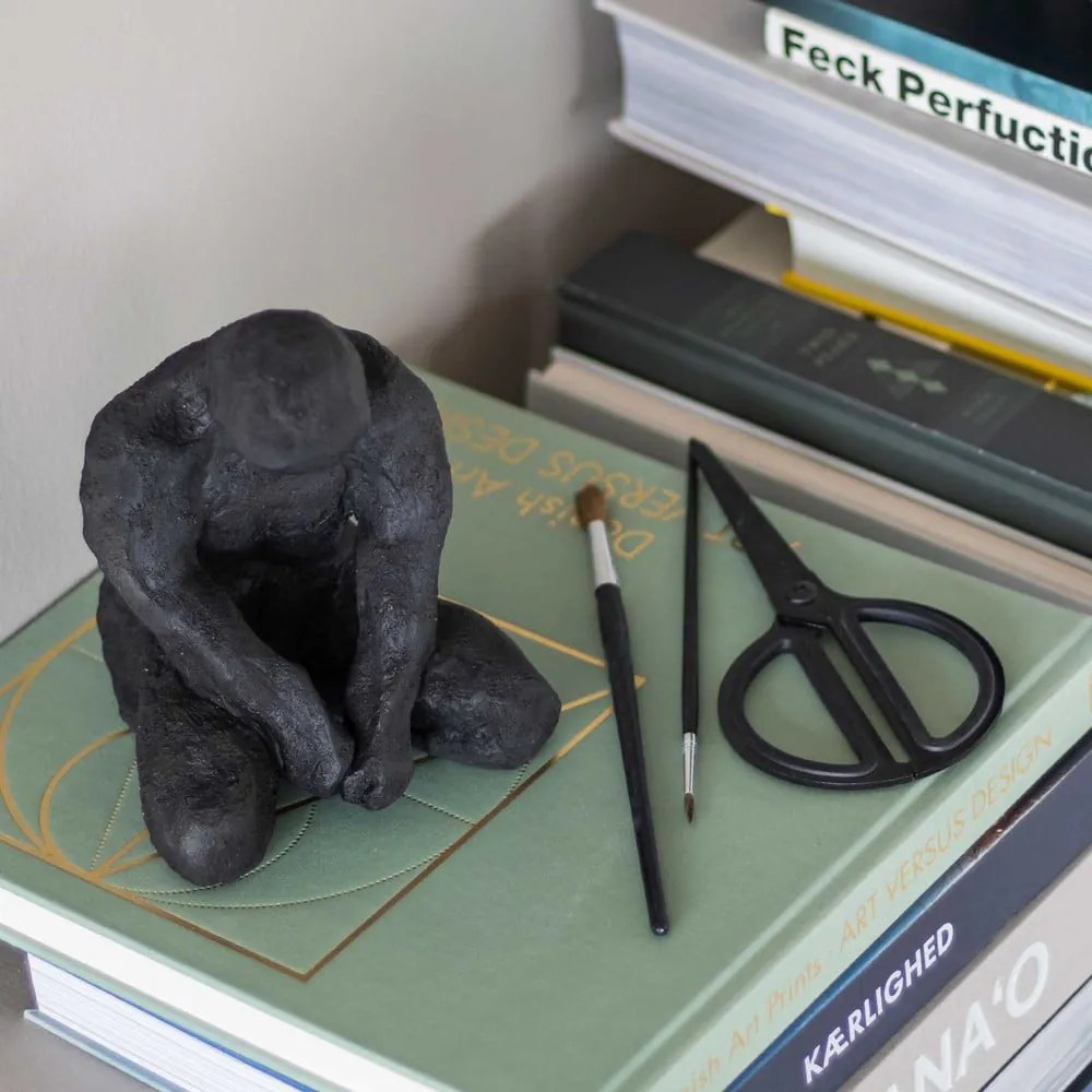 Poligyanta szobor (magasság 15 cm) Meditating Man – Mette Ditmer Denmark